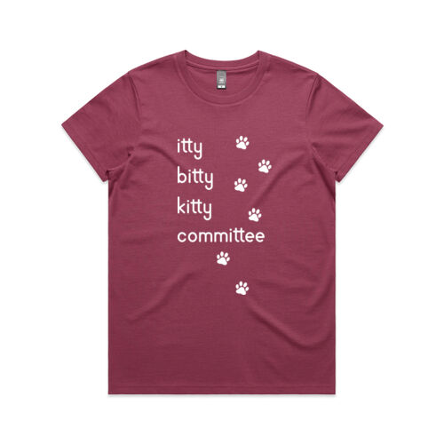 ITTY BITTY KITTY COMMITTEE white (Women's) Thumbnail